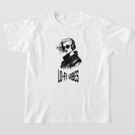Camiseta Tri-Blend de Arte Vectorial Lo-Fi Vibes