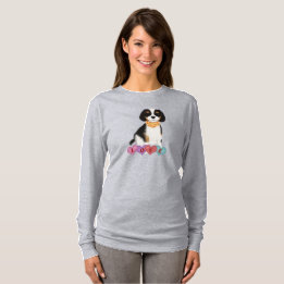 Camiseta Tri Cavalier King Charles Spaniel Valentine  