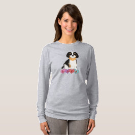 Camiseta Tri Cavalier King Charles Spaniel Valentine