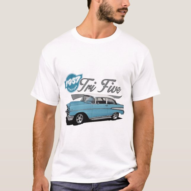 Camiseta Tri cinco azules (Anverso)