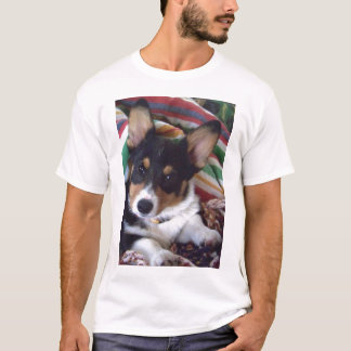 Camiseta Tri Corgi coloreado Galés