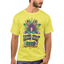 Camiseta Tri-feather Mardi Gras 2025