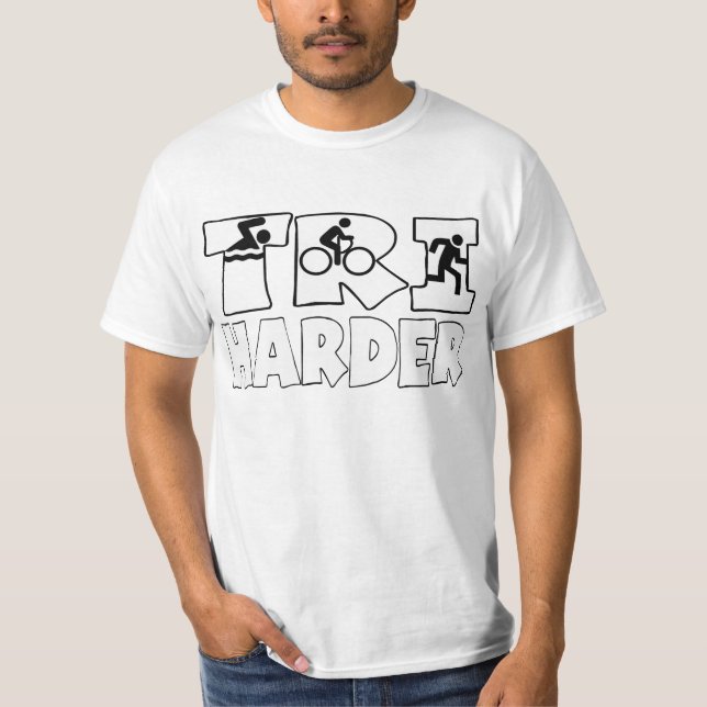 Camiseta Tri más duro (Anverso)
