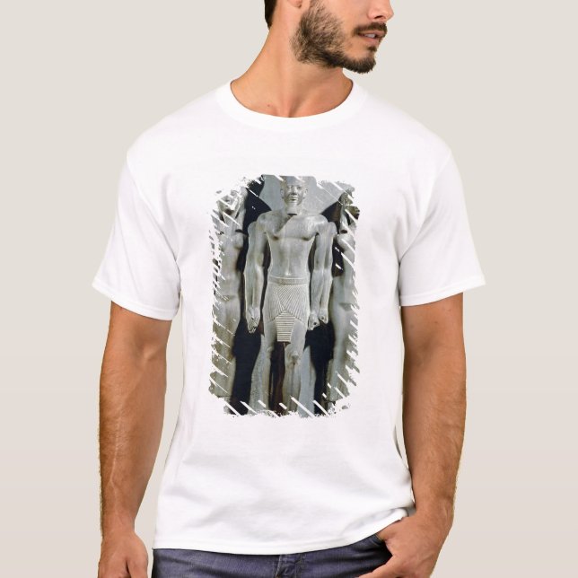 Camiseta Tríada de Menkaure con la diosa Hathor (Anverso)