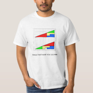 Camiseta triangle2, COSAS QUE HACEN que USTED VA HMM