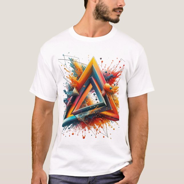 Camiseta Triangle 1 (Anverso)