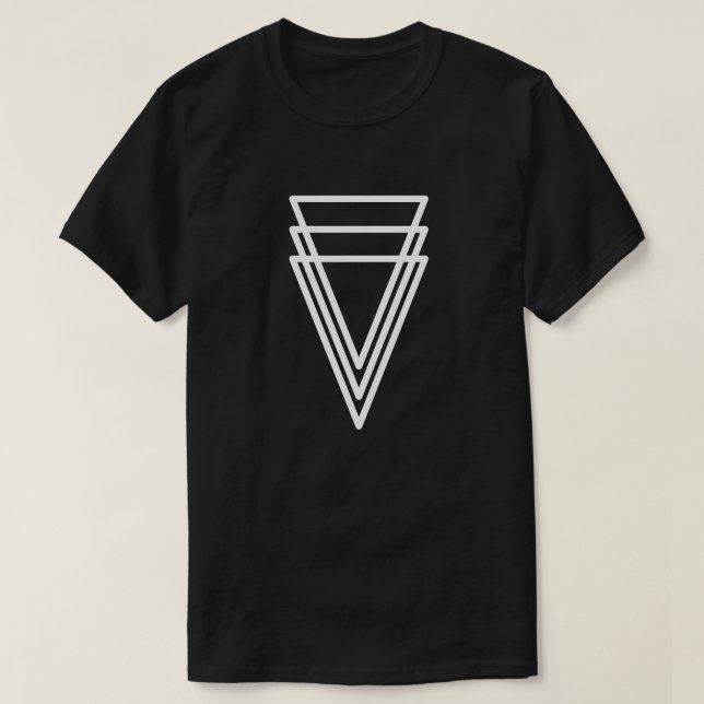 Camiseta Triangular (Diseño del anverso)