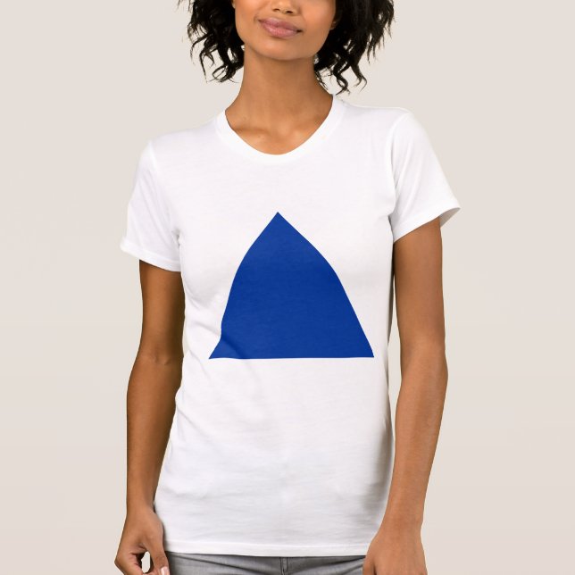 Camiseta Triángulo - Azul marino (Anverso)