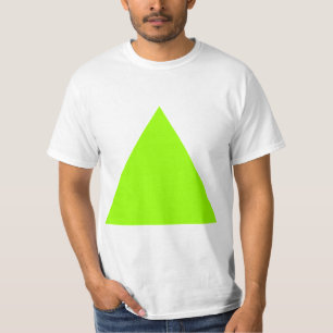 Camiseta Triángulo - Chartreuse