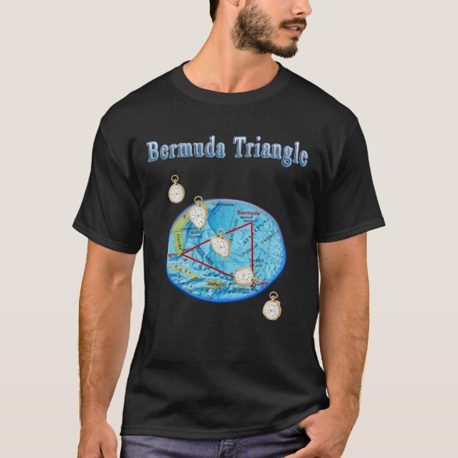 Camiseta Triángulo de las Bermudas (Anverso)