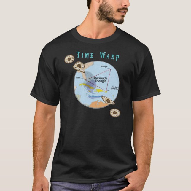 Camiseta Triángulo de las Bermudas (Anverso)