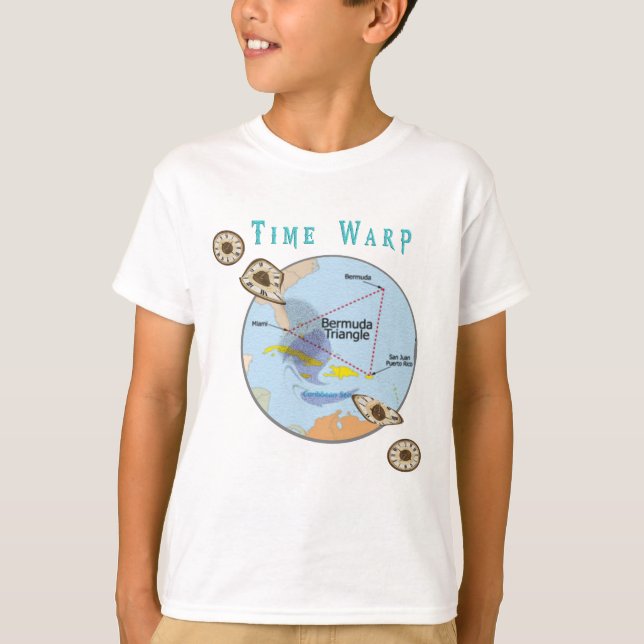 Camiseta Triángulo de las Bermudas (Anverso)
