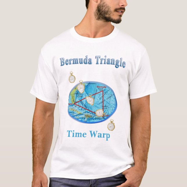 Camiseta Triángulo de las Bermudas (Anverso)
