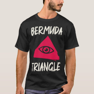 Camiseta Triángulo de las Bermudas Investigación Océano Tri