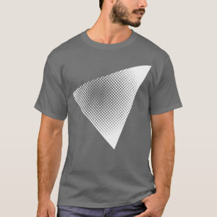 Camiseta triángulo de raster