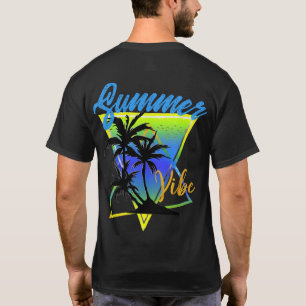 Camiseta Triángulo de Verano Vintage