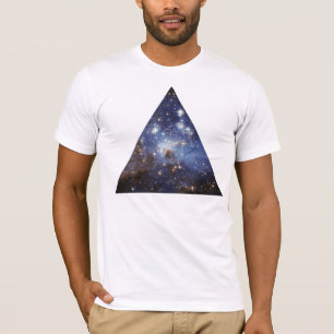 Camiseta triángulo del espacio del inconformista