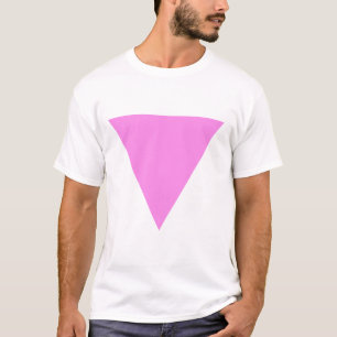 Camiseta Triángulo del rosa del orgullo gay