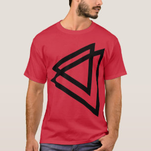 Camiseta Triángulo doble Minimalista