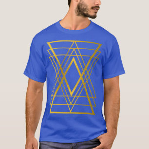 Camiseta Triángulo dorado