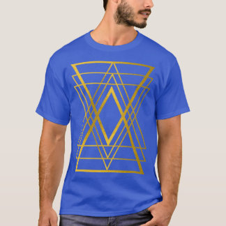 Camiseta Triángulo dorado