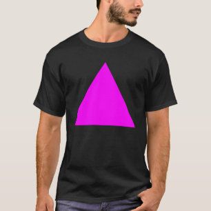 Camiseta Triángulo - Magenta