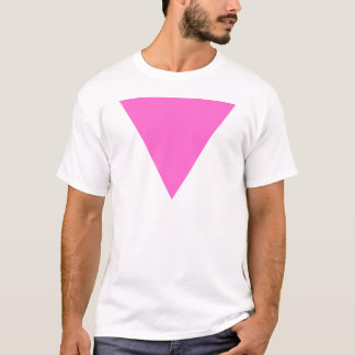 Camiseta Triángulo rosado