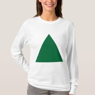 Camiseta Triángulo - Verde Forestal