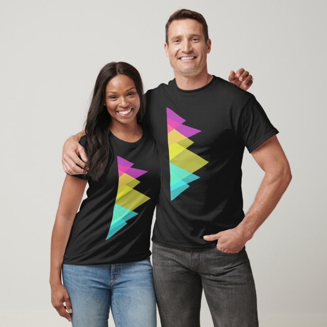 Camiseta Triángulos (Unisexo)
