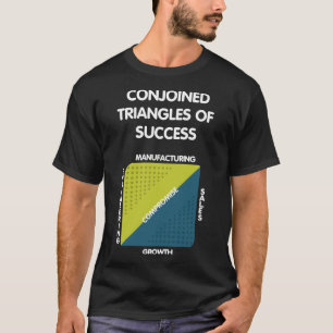 Camiseta Triángulos de éxito combinados - Silicon Valley 