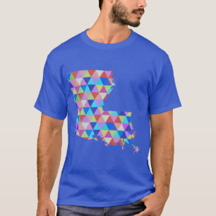 Camiseta Triángulos geométricos hipster coloridos Nueva Orl