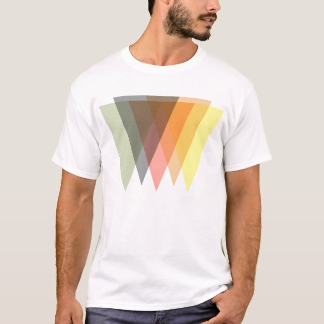 Camiseta triángulos invertidos clasificados (Anverso)