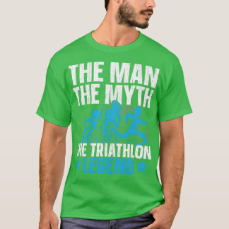 Camiseta Triathle Triathle Triathlon Swim Run Bicycle Ride