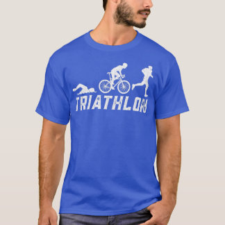 Camiseta Triathle Triathle Triathlon Swim Run Bicycle Ride