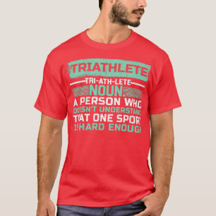 Camiseta Triathle Triathle Triathlon Swim Run Bicycle Ride
