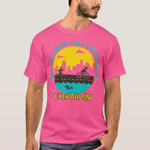 Camiseta Triathlon Adventures fill your soul design
