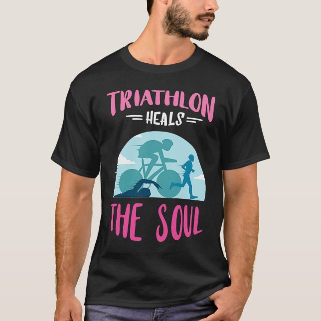 Camiseta Triathlon Cura La Bañada De Los Partidarios Del So (Anverso)
