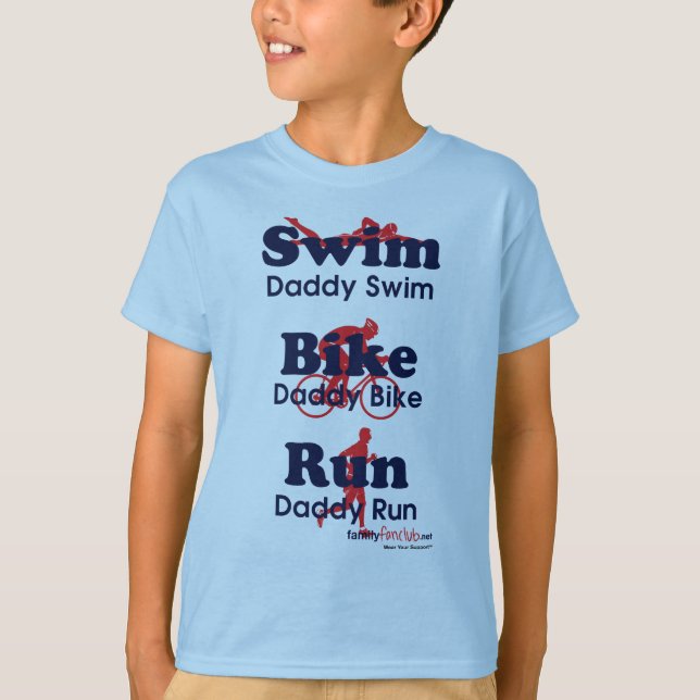 Camiseta Triathlon Daddy (Anverso)