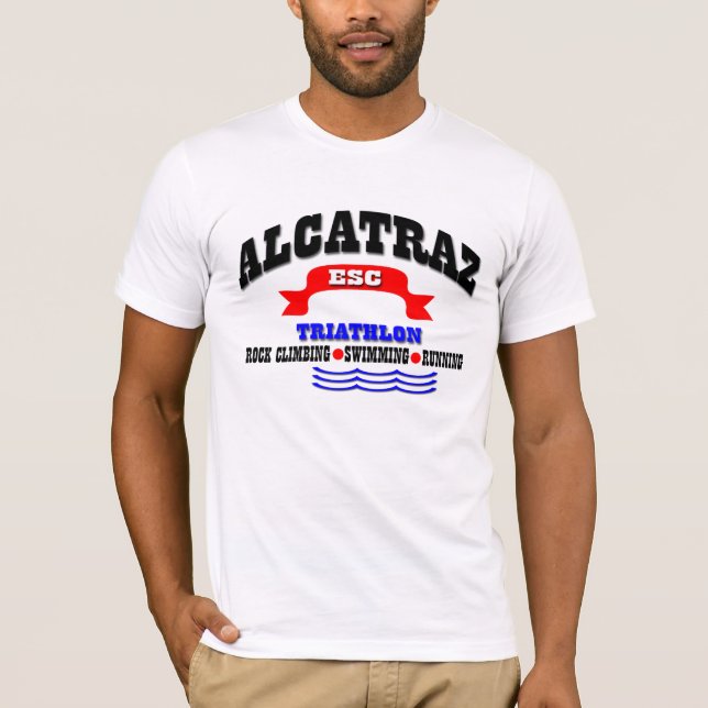 Camiseta Triathlon de Alcatraz (Anverso)
