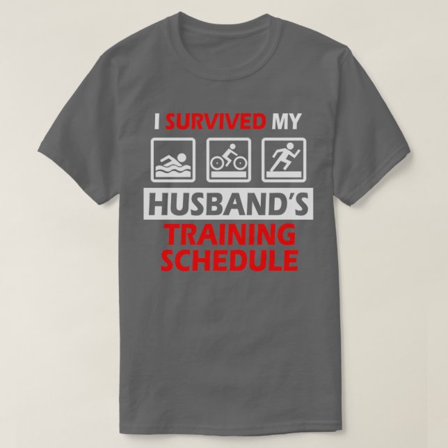 Camiseta Triathlon Esposa Gigante Deportista Hus (Diseño del anverso)