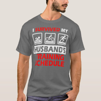 Camiseta Triathlon Esposa Gigante Deportista Hus