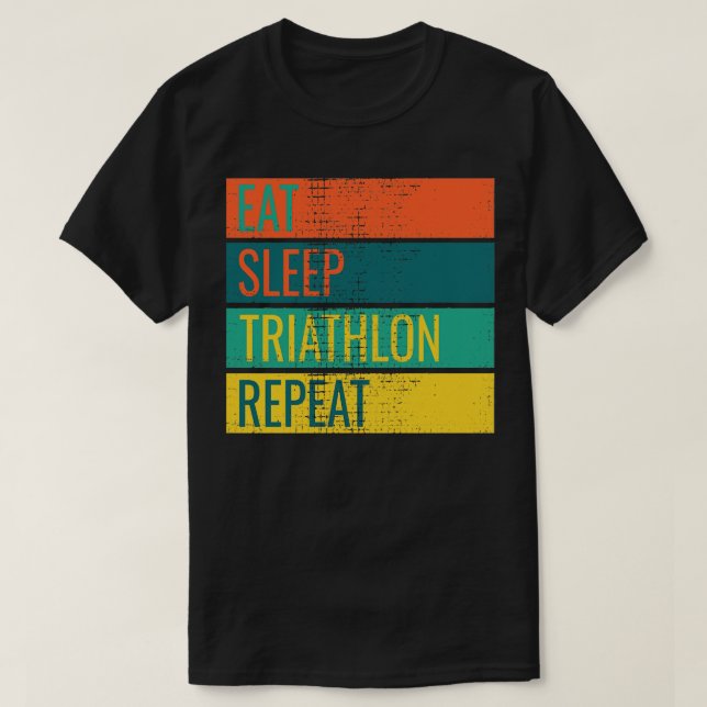Camiseta Triathlon Funny (Diseño del anverso)