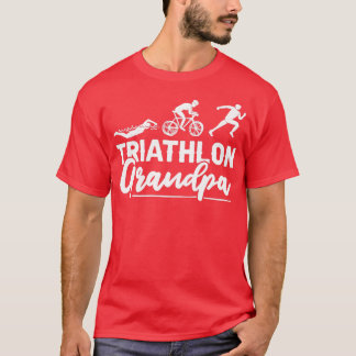 Camiseta Triathlon Grandpa Race Sport Natación Ciclismo