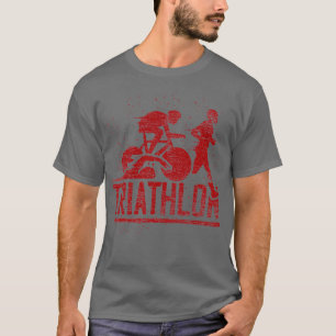 Camiseta Triathlon Grunge 2