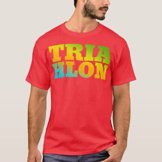 Camiseta Triathlon Hobby Brillante y Colorido
