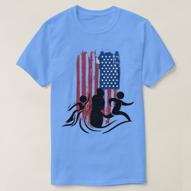 Camiseta Triathlon Hobby Sport Game Gift 2 (Diseño del anverso)