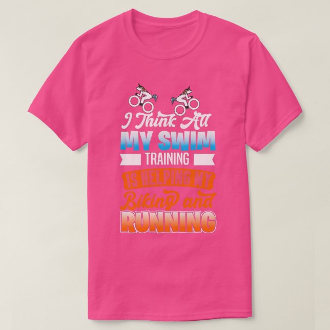 Camiseta Triathlon Motif for Triathletes 22 (Diseño del anverso)
