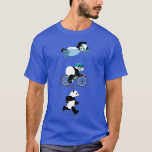 Camiseta Triathlon Panda Pink