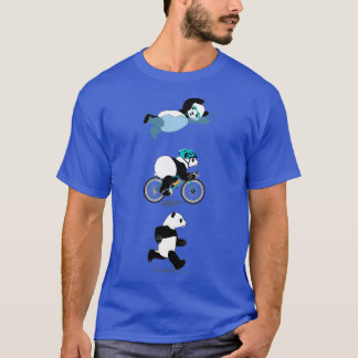 Camiseta Triathlon Panda Pink