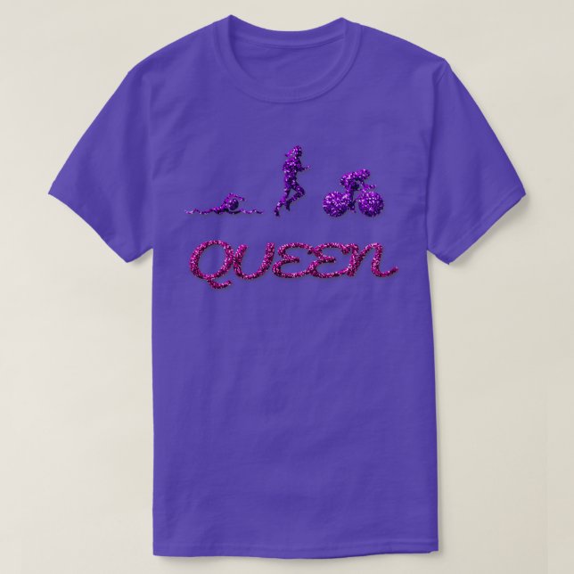 Camiseta Triathlon Queen (Diseño del anverso)